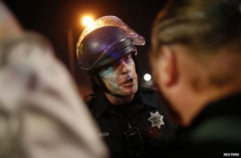 Ferguson Shooting Protests Spread Across Us Bbc News