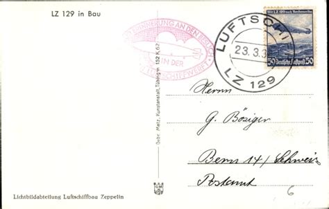 Ansichtskarte Postkarte Luftschiff Hindenburg LZ 129 Akpool De