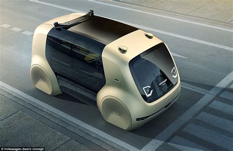 Driverless Car Called Sedric Is Unveiled By Volkswagen Daily Mail