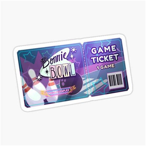 "FNAF Security Breach Bonnie BOWL" Sticker for Sale by -Momen- | Vinyl ...