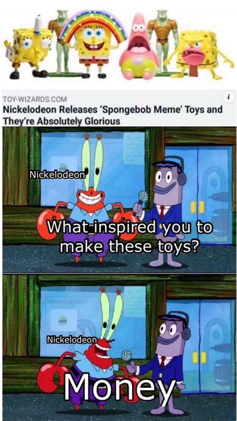 Nickelodeon releases Spongebob Meme toys and they are glorious! - Meme ...