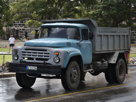 1970s Russian ZIL 130 Dumper Truck Varadero Cuba Flickr