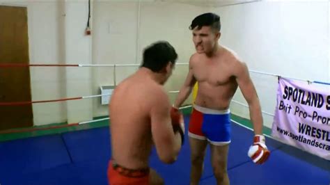 Gay Boxing Spotland Scrappers Boxing Day At Spotland Boxing Foot Chokes Gut Punching