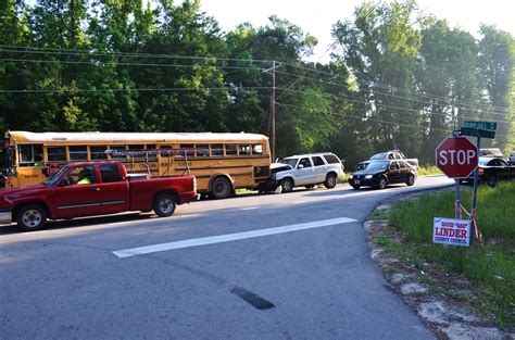 25 Sent To Hospital After South Carolina School Bus Crash