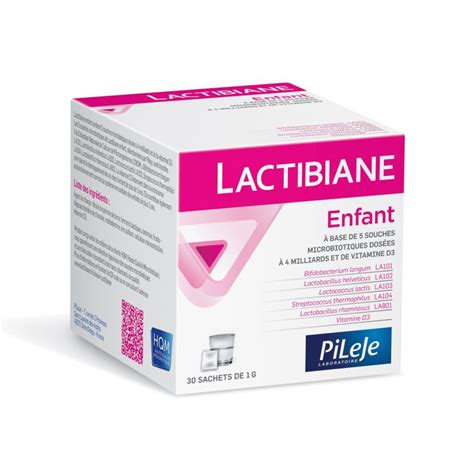 Lactibiane Enfant Pileje Probiotiques Sachets De G