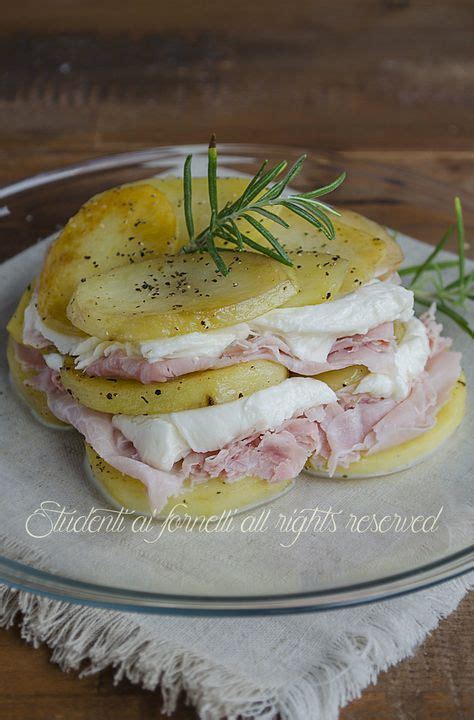 Parmigiana Fredda Di Patate Prosciutto E Mozzarella Ricetta Ricette