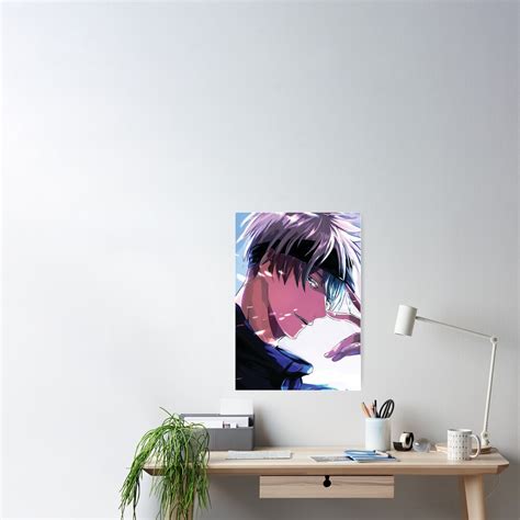 "Satoru Gojo Fan art, Sukuna poster, Jujutsu Kaisen Minimal Art Home Decor" Poster by ...