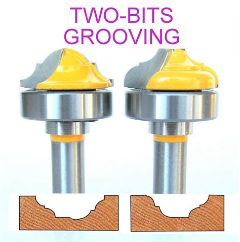 Pc Sh Top Bearing Classical Groove Flat Ball Cove Bead Router