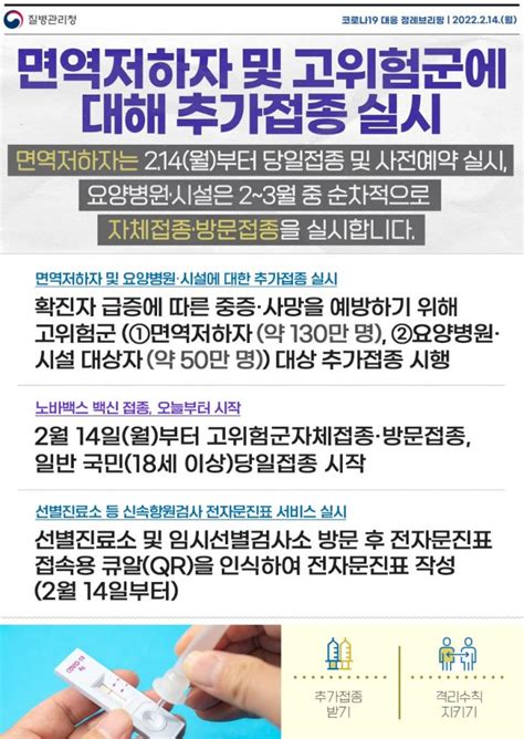 코로나19 백신 면역저하자 및 고위험군 추가 접종 실시 오서린 기자 톱스타뉴스