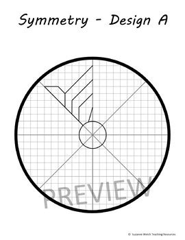 ROTATIONAL SYMMETRY / RADIAL SYMMETRY - GEOMETRIC FLOWERS | TPT