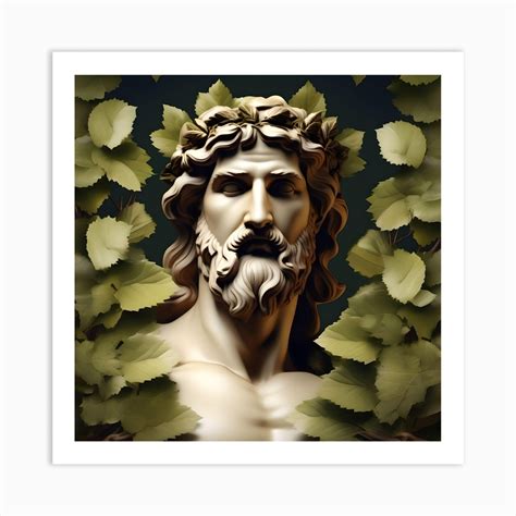 GREEK GOD Art Print by VANGO - Fy