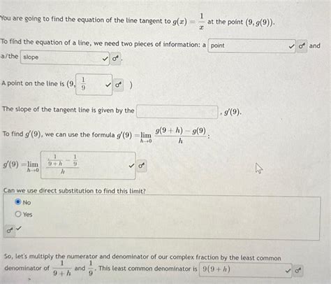 Solved the slope of the tangent line is given by the ?___, | Chegg.com