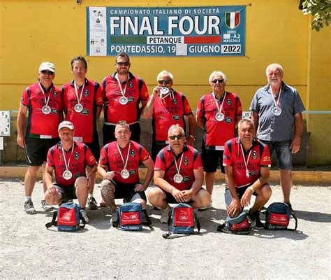 Comitati Federbocce PETANQUE VINCITORI FINAL FOUR CAMPIONATO DI