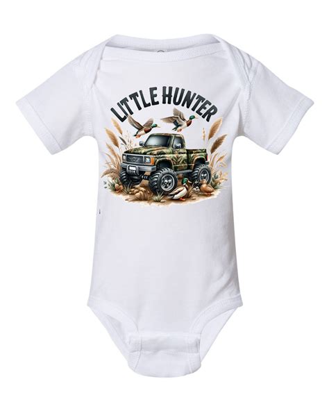 Little Hunter Camo Duck Truck Bodysuit – You Had Me At Camo