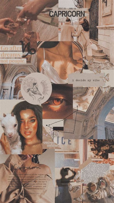 Capricorn Life, Capricorn Moon, Zodiac Capricorn, Aesthetic Pastel Wallpaper, Pastel Aesthetic ...