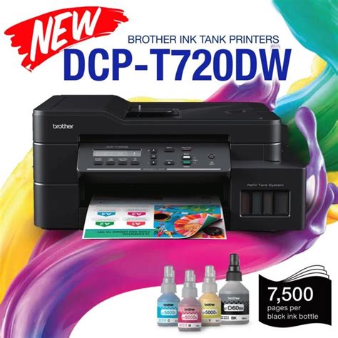 AUTHENTIC Brother DCP-T720DW Ink Tank Printer | Lazada PH