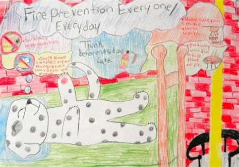 Fire Safety Poster Contest Winners