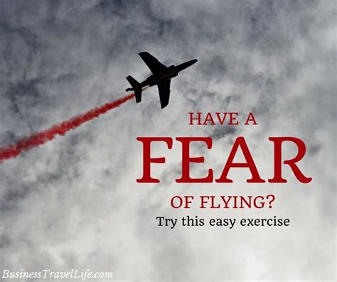 Have a Fear of Flying? Try this Easy Exercise - Business Travel Life