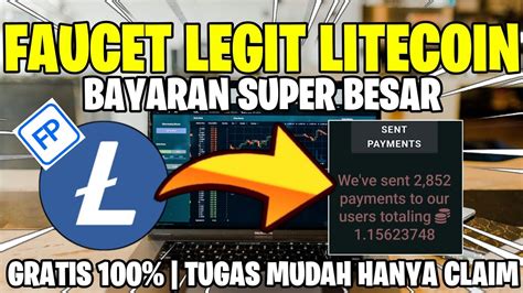 Faucet Tercepat Penghasil Lite Coin Gratis Tanpa Deposit Hari