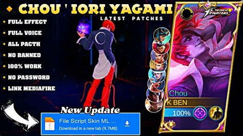 Script Skin Chou Kof Iori Yagami Full Effect Sound No Password