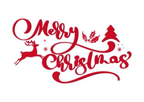 Merry Christmas Lettering Png Vector Psd And Clipart With