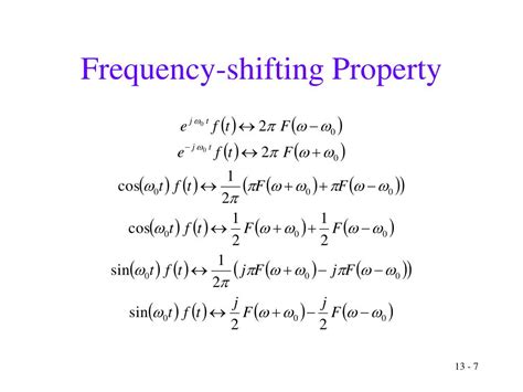 Ppt Fourier Transform Properties Powerpoint Presentation Free Download Id 3921006