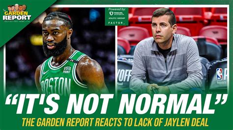 Zannis Jaylen Brown Contract Situation Is Not Normal Youtube