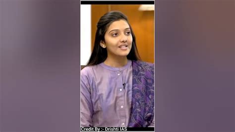 IAS Srushti Deshmukh Interview UPSC Interview Drishti IAS IAS status # ...