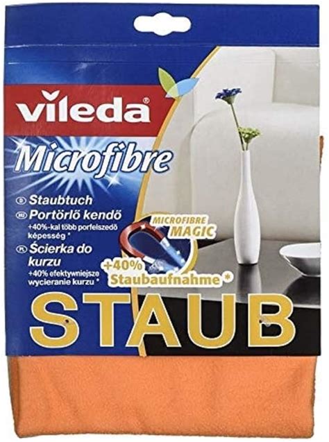 Vileda Ściereczka do kurzu z Mikrofibry 1 szt Amazon pl Dom i kuchnia