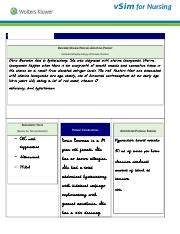 Copy Of Doris Bowman Vsim Clinical Replacement Packet For Students