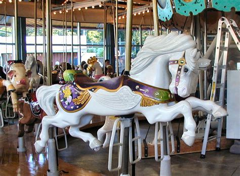 National Carousel Association Paul Titus Carousel Outside Row