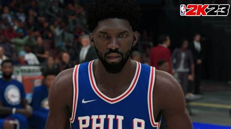 NBA 2K23 ULTRA REALISTIC MOD 76ERS VS WARRIORS LIVE YouTube