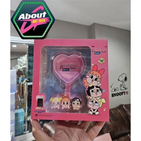 Cry Baby X Powerpuff Girls Mirror Set By Popmart Shopee Malaysia