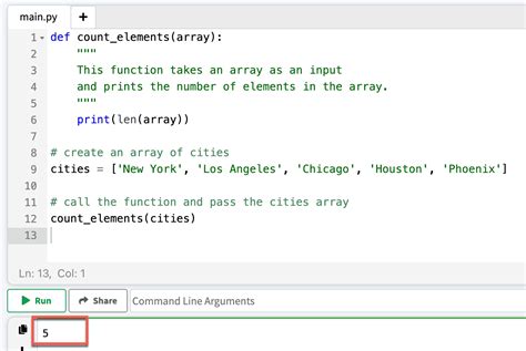 Write A Python Program To Print The Number Of Elements Present In An