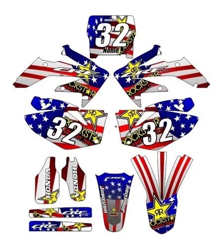 Kit Adesivos Trilha Crf 250r 2006 A 2007 020mm Cfa 97 Parcelamento