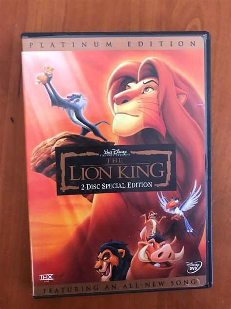 Lion King Dvd Ebay