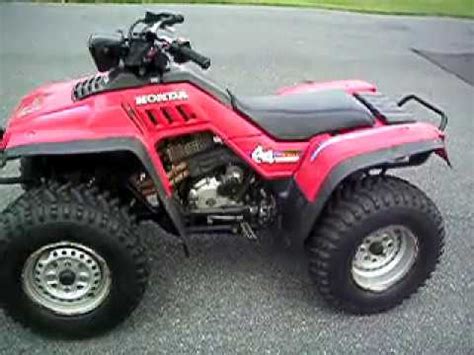 1986 Honda TRX 350 4x4 Rancher Predecessor ATV Look And Test Drive