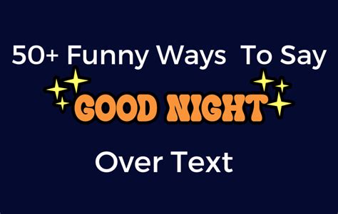 Funny Goodnight Messages