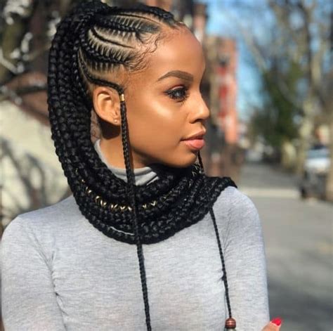 30 Ravishing Cornrow Ponytails for Women to Choose From