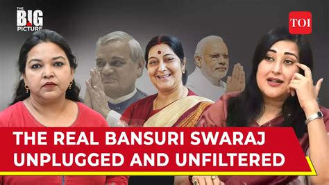 Bansuri Swaraj Gets Candid On Mother Sushma Difference Between Modi