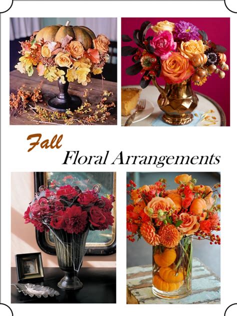 FALL Floral Arrangements - Stellar Interior Design