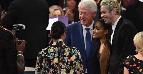 Best Reactions To Bill Clinton Watching Ariana Grande Perform