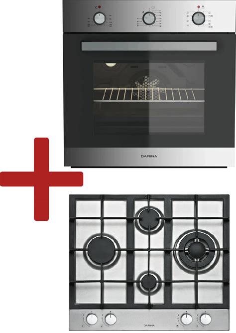 Встраиваемая духовка DARINA 1U5 BDE112 707 X3 + газовая варочная ...