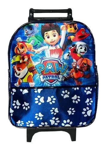 Mochila Con Ruedas De La Patrulla Canina Mercadolibre