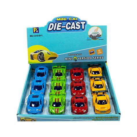 Juguete Auto Toyland Die Cast Mini Cai Servicios 35x58x42cm Friccion