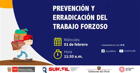 Evento Virtual Gratuito Sobre La Prevenci N Y Erradicaci N Del Trabajo