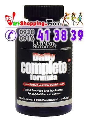 Daily Complete Formula Ultimate Nutrition Bổ sung hỗn hợp các vitamin ...