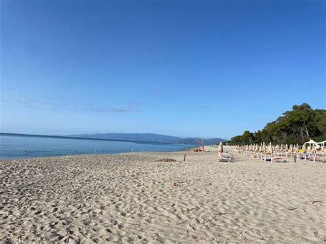 Zu Fuß beim Strandspazier TH Simeri Simeri Village Stazione di