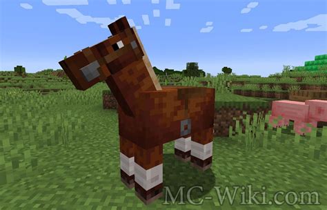 Horse Minecraft Mobs Mc Wiki