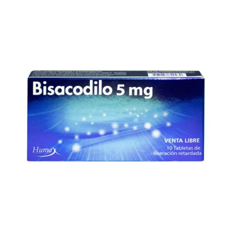 BISACODILO 5 MG TBS HP CJA X 10 UND Comfacol